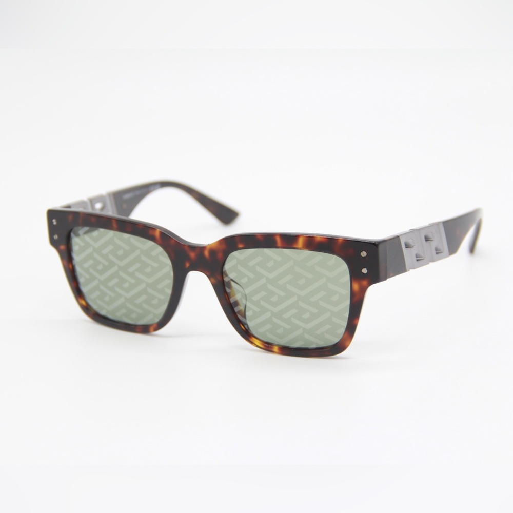 NEW VERSACE VE4421F 108/V8 VERSACE SUNGLASSES MOD 4421-F BROWN EYEWEAR VE4421